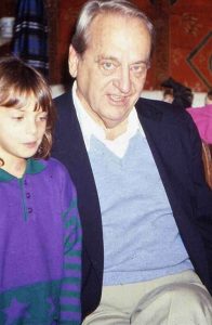 Carl Schreuer de passage à Hoerdt en 1989